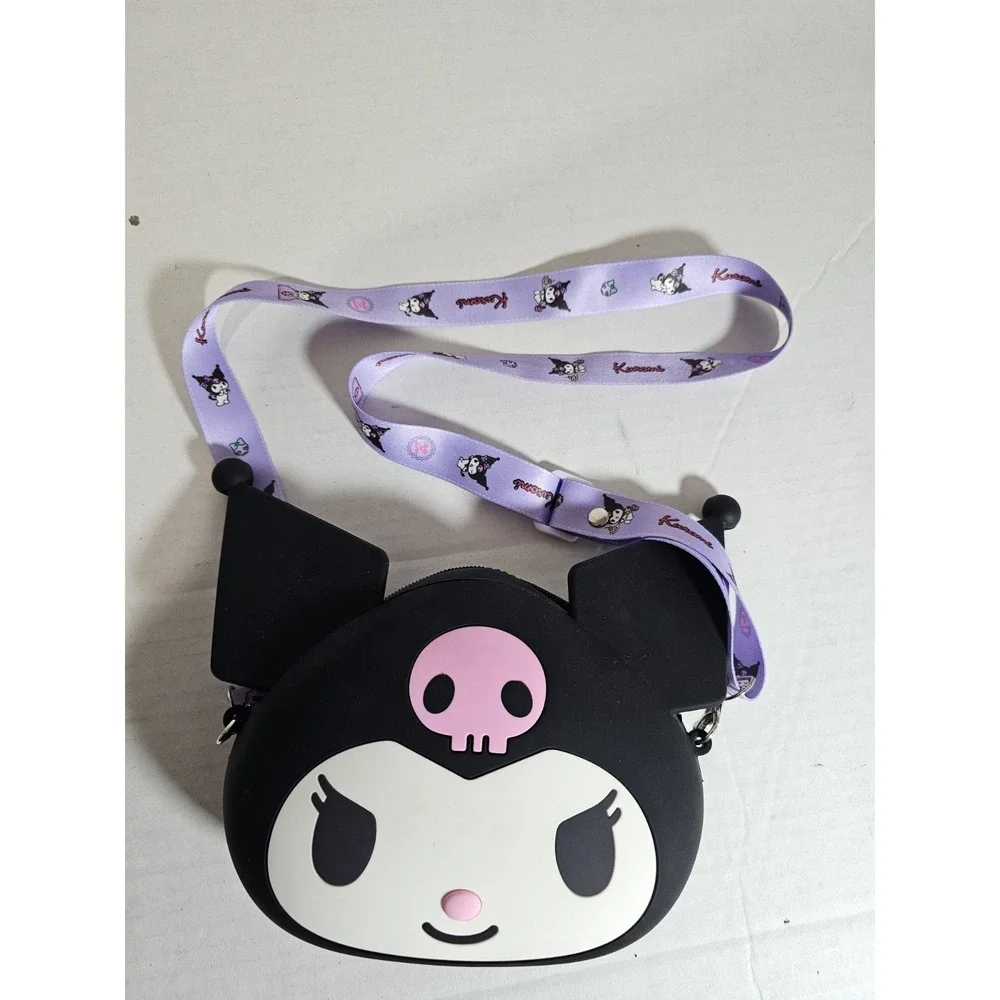 Kuromi Hello Kitty Purse Crossbody Bag Tote Durable Silicone Medium Sanrio Nice